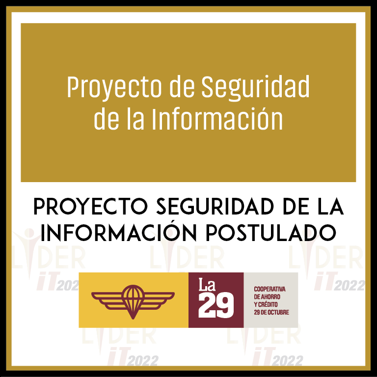 COOPERATIVA 29 DE OCTUBRE